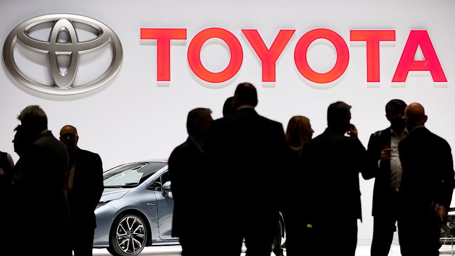 Toyota Moto Corp's logo. Credit: Reuter File Photo