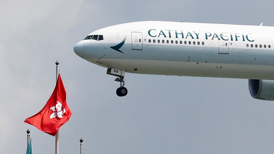 The Covid-19 pandemic induced record losses of $2.8 billion for the Honk Kong airline. Credit: Reuters File Photo