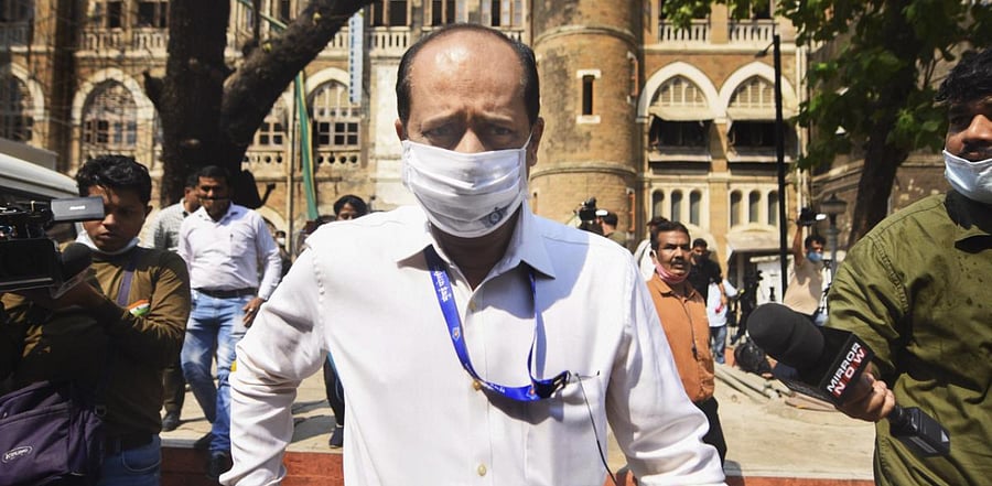 Assistant Police Inspector Sachin Vaze. Credit: PTI Photo