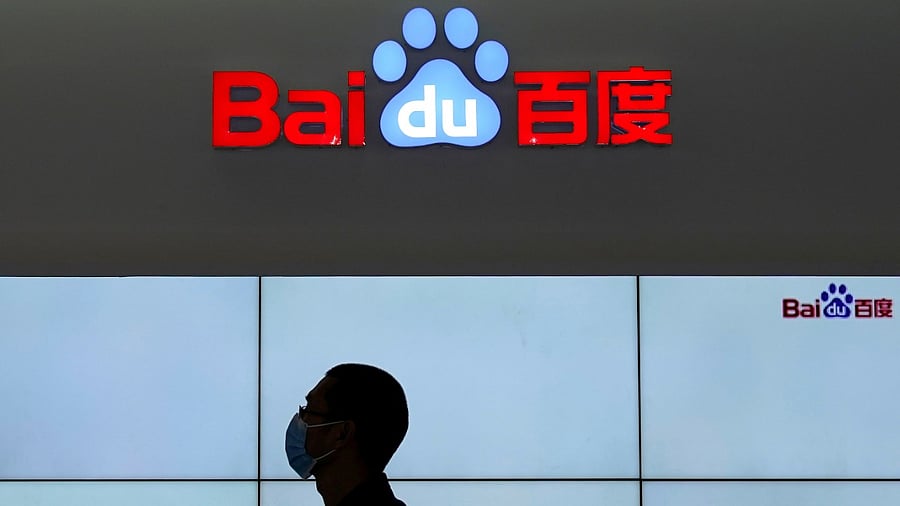 Logo of Baidu. Credit: Reuters File Photo