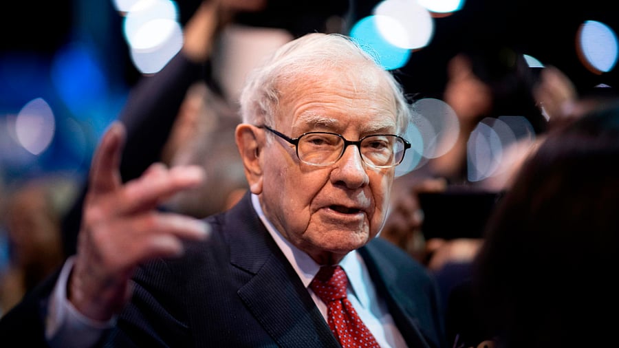Warren Buffett, CEO of Berkshire Hathaway. Credit: AFP Photo