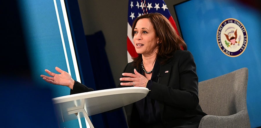 US Vice President Kamala Harris. Credit: Reuters Photo