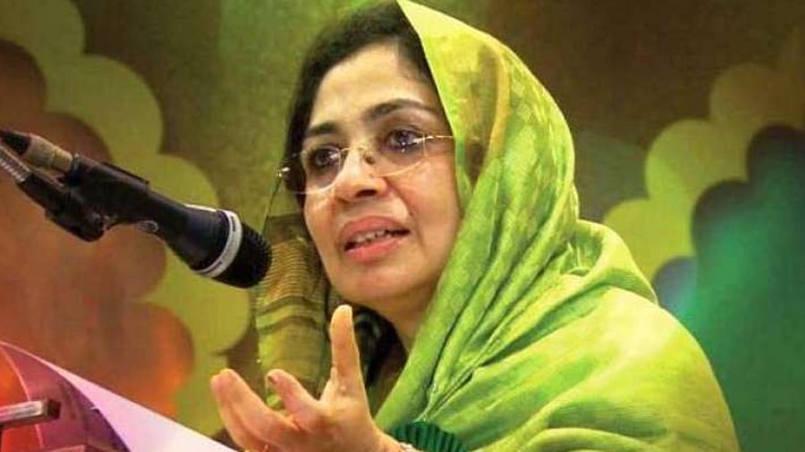 Noorbeena Rasheed. Credit: Twitter/@iumlofficial