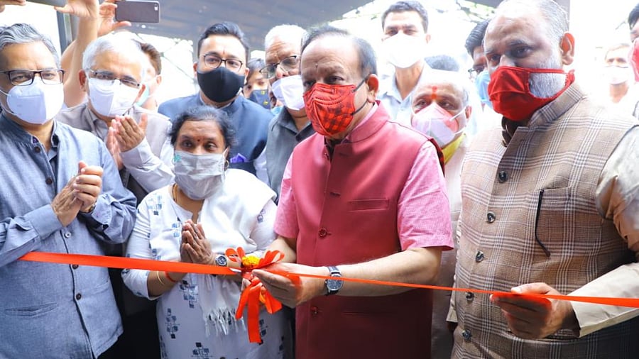 Union Health Minister Harsh Vardhan. Credit: Twitter/@drharshvardhan