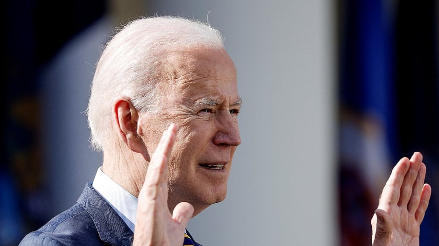 US President Joe Bide. Credit: Reuters Photo