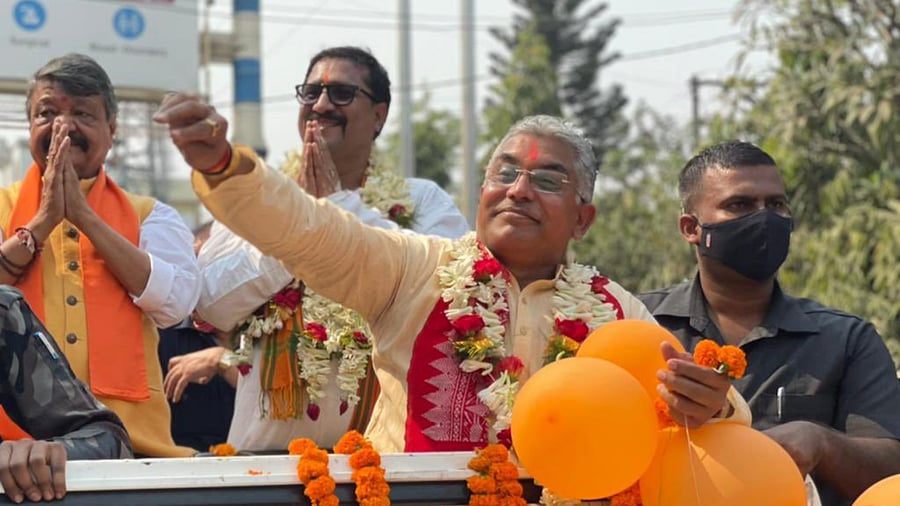 West Bengal BJP Chief Dilip Ghosh. Credit: Twitter/@DilipGhoshBJP
