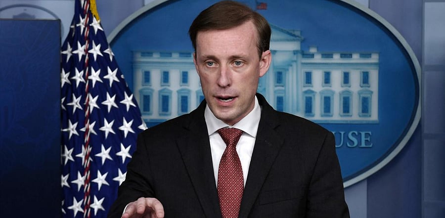 US National Security Advisor Jake Sullivan. Credit: AFP photo. 