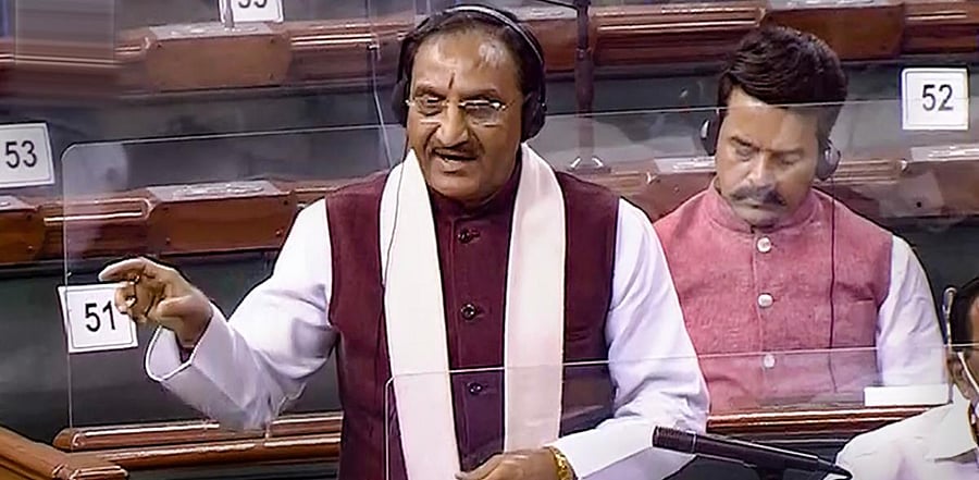 Education Minister Ramesh Pokhriyal Nishank. Credit: PTI Photo