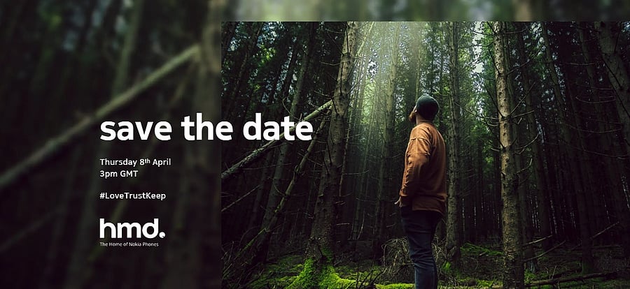 HMD Global teaser page confirming new Nokia phone launch date (screen-shot)