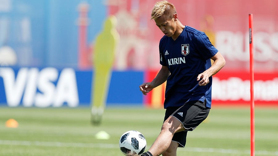 Keisuke Honda. Credit: Reuters File Photo