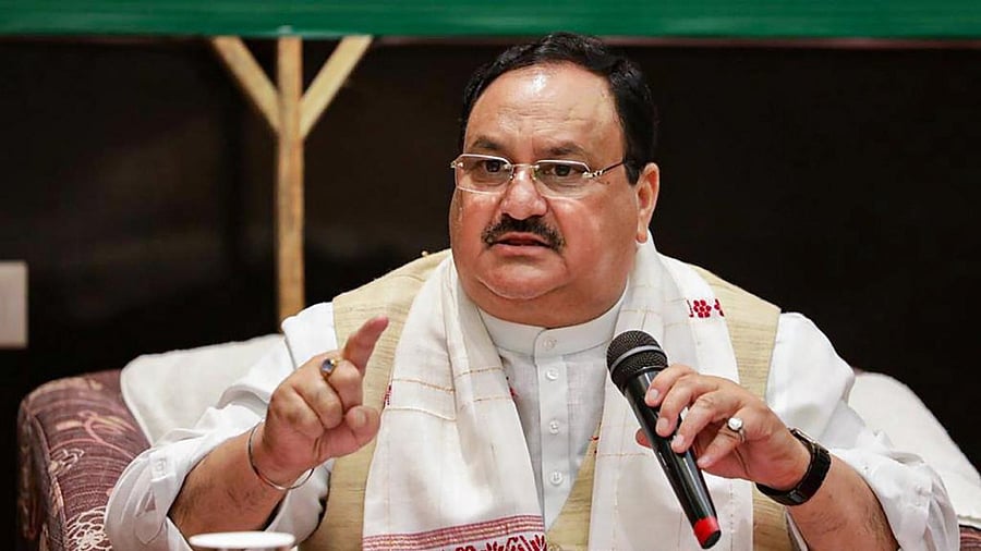 Nadda said that if BJP is voted to power in Bengal, then it will include these caste groups in the reserved category. Credit: PTI.
