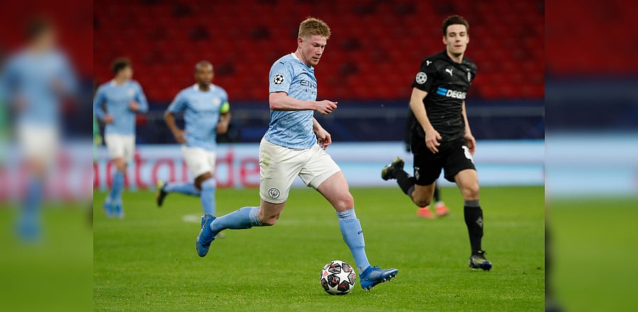 Champions League - Round of 16 Second Leg - Manchester City v Borussia Moenchengladbach. Credit: Reuters Photo