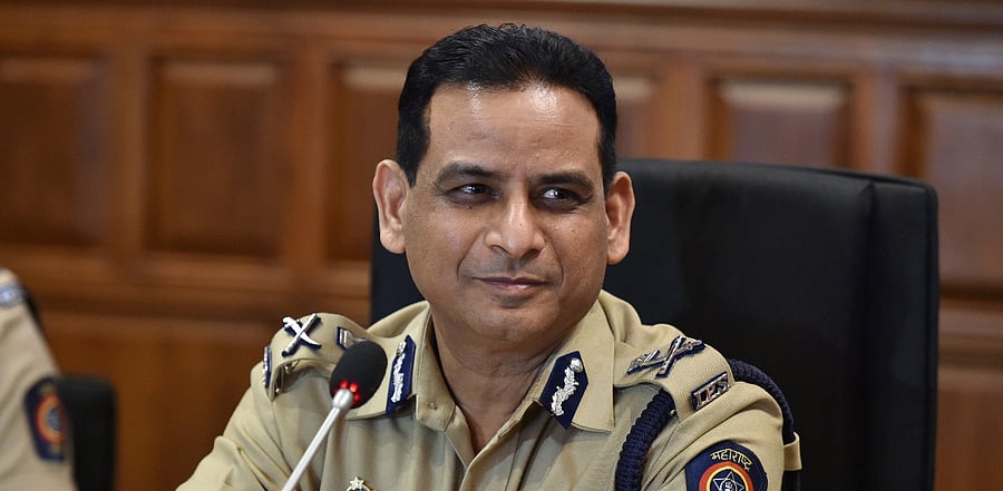 Newly-appointed Mumbai Police Commissioner Hemant Nagrale. Credit: PTI Photo