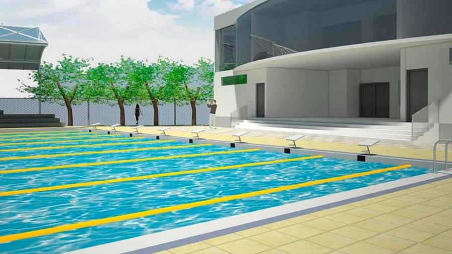 The stadiums will also have national-level swimming pools for the benefit of swimmers and fitness enthusiasts. Representative image.