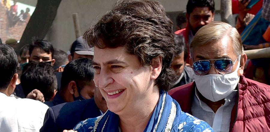Priyanka Gandhi decided to make her point by humorously taking a dig at Rawat. Credit: PTI Photo