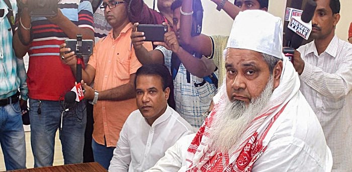 AIDUF leader Badruddin Ajmal. Credit: PTI Photo