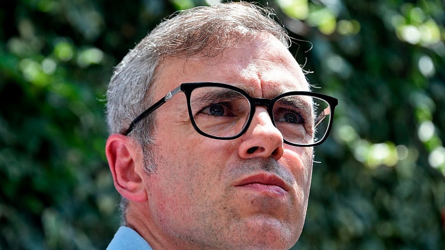 Forer Jammu and Kashmir CM Omar Abdullah. Credit: AFP File Photo