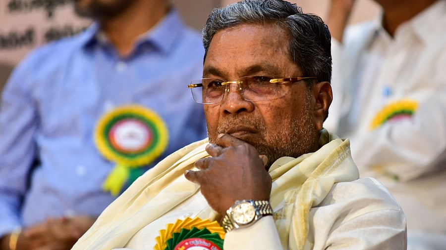 Karnataka Leader of the Opposition Siddaramaiah. Credit: DH Photo
