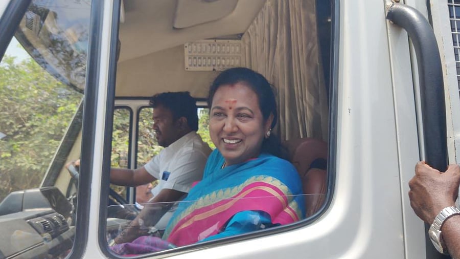 Premalatha Vijayakant. Credit: DH Photo/ETB Sivapriyan
