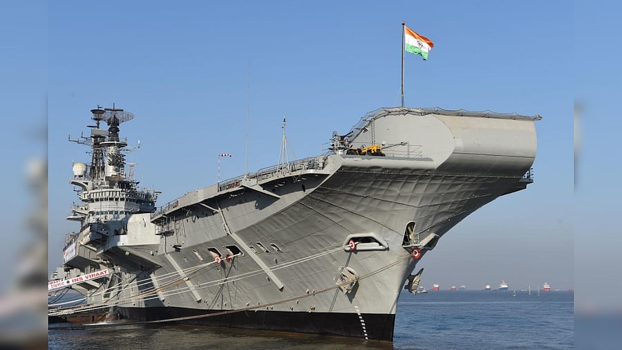 INS Viraat. 