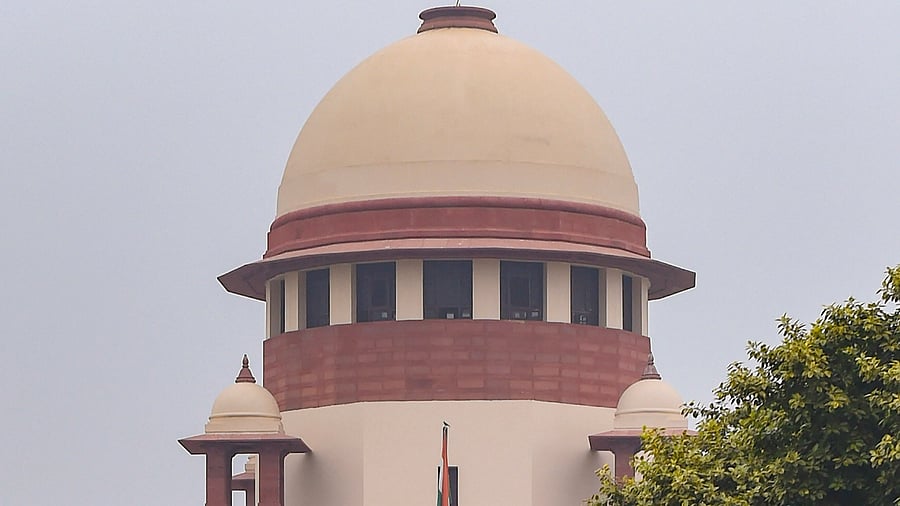 A view of Supreme Court in New Delhi. Credit: PTI Photo