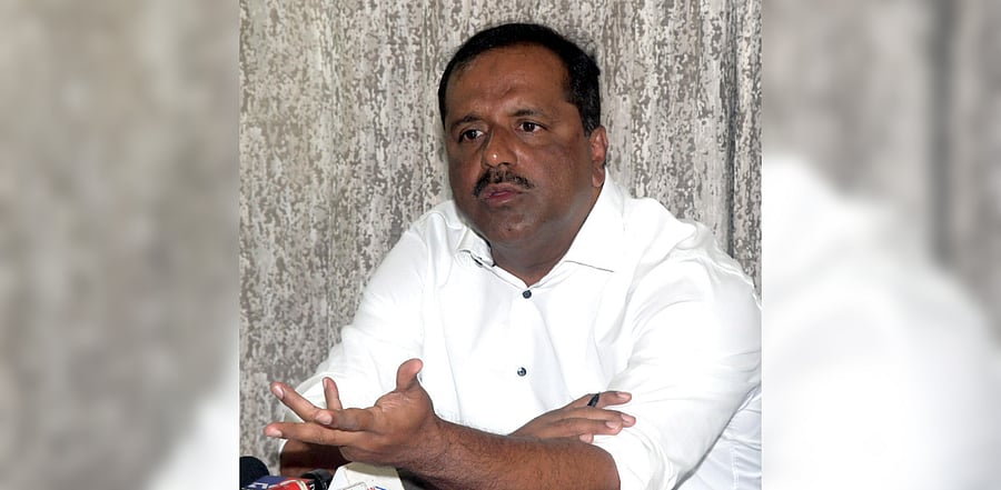 U T Khader. Credit: DH photo.