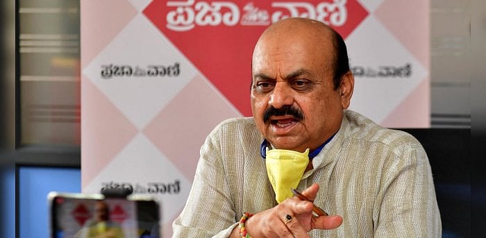 Karnataka Home Minister Basavaraj Bommai. Credit: DH Photo