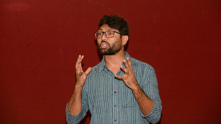 Independent MLA Jignesh Mevani. Credit: DH Photo