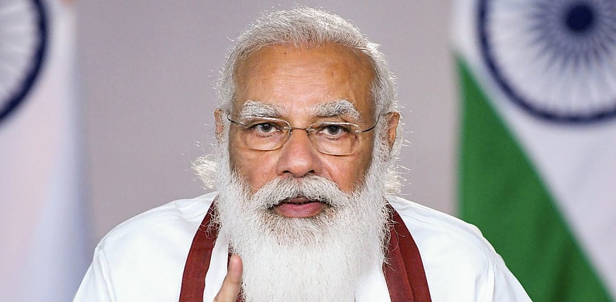 Modi had announced the 'janta curfew' one year ago. Credit: PTI Photo