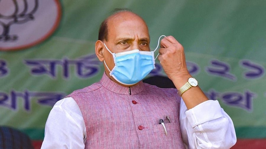 Rajnath Singh. Credit: PTI.