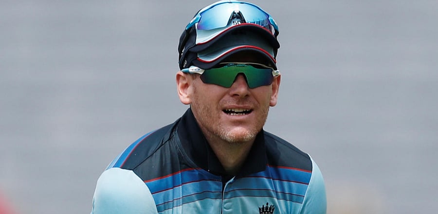 England's Eoin Morgan. Credit: Reuters photo.