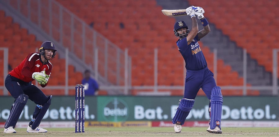 Yadav's ODI debut looks imminent after a blockbuster T20 first outing. Credit: Reuters photo.