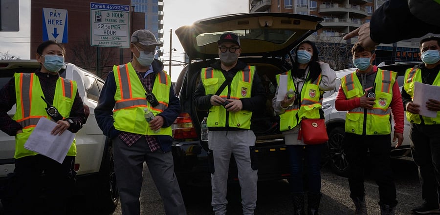 Members of the Public Safety Patrol. Credit: AFP Photo