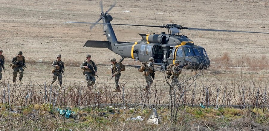 US troops. Credit: AFP Photo