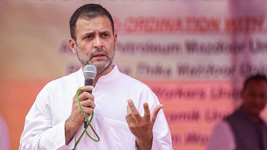 Congress leader Rahul Gandhi. Credit: PTI File Photo