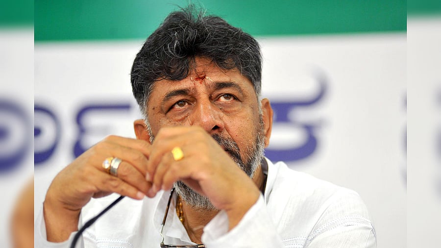 Karnataka Congress President DK Shivakumar. Credit: DH Photo/Pushkar V