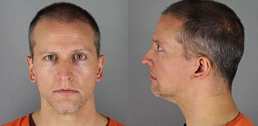 Derek Chauvin faces murder and manslaughter charges. Credit: AFP Photo