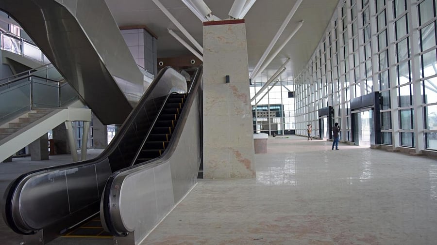 The Sir M Visvesvaraya Railway Terminal, located in Baiyappanahalli, East Bengaluru, is India's first air-conditioned train terminal. Credit: DH FILE PHOTO/PUSHKAR V