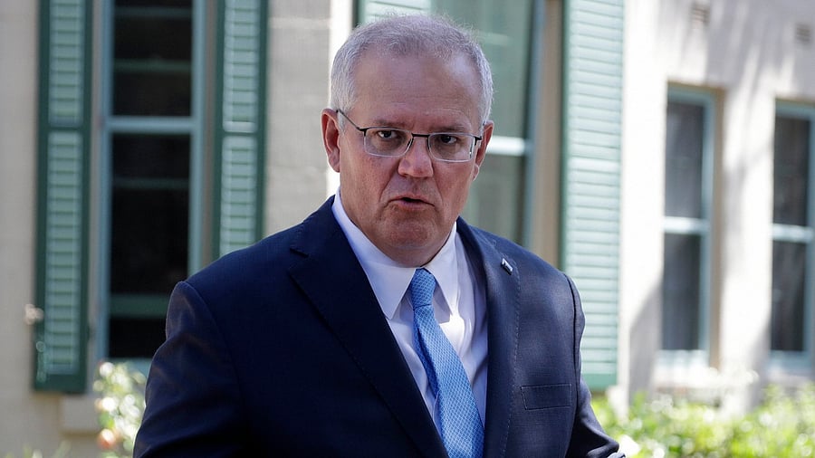 Australia's Prime Minister Scott Morrison. Credit: AP/PTI File Photo