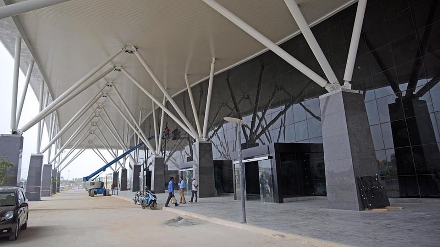 The Sir M Visvesvaraya Railway Terminal, located in Baiyappanahalli, East Bengaluru, is India's first air-conditioned train terminal. Credit: DH File Photo/PUSHKAR V