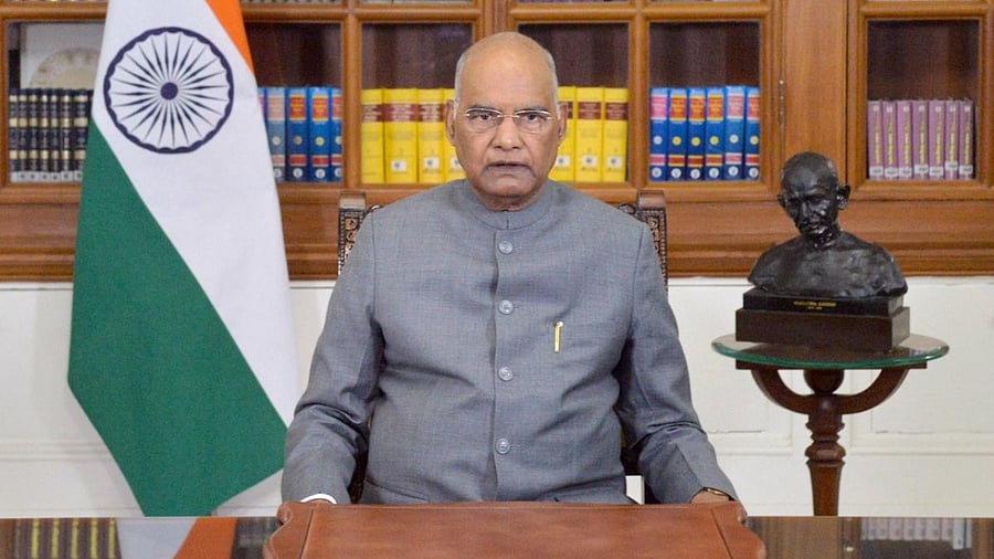 President Ram Nath Kovind. Credit: PTI.