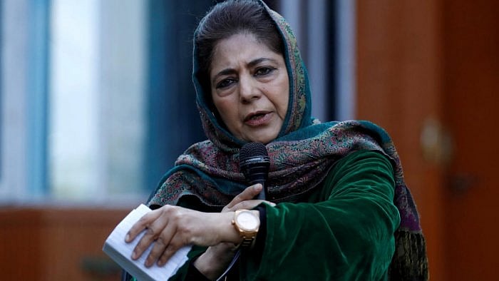 Mehbooba Mufti: Credit: Reuters
