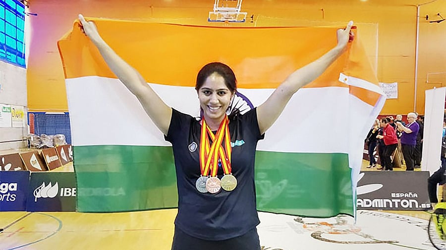 India's top para shuttler Manasi Joshi. Credit: PTI File Photo
