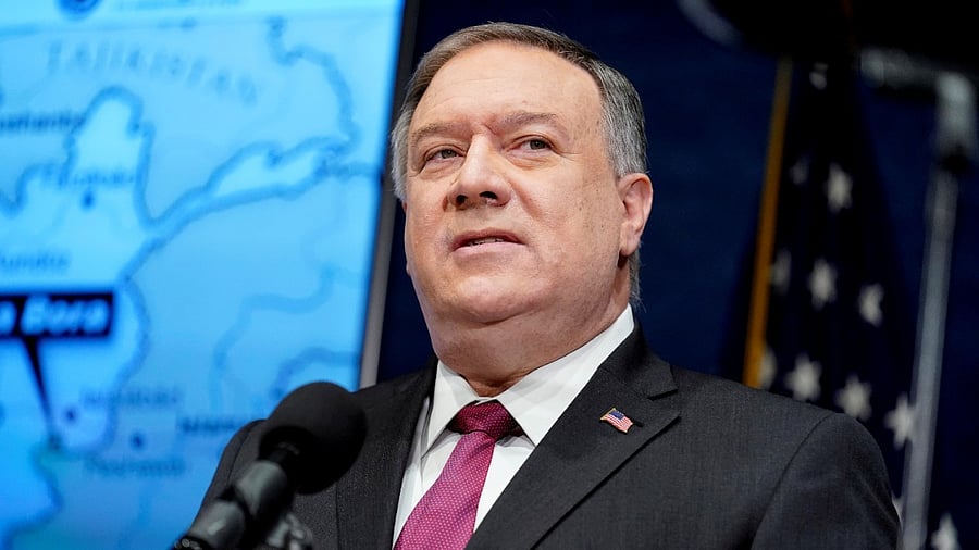 Former Secretary of State Mike Pompeo. Credit: Reuters File Photo