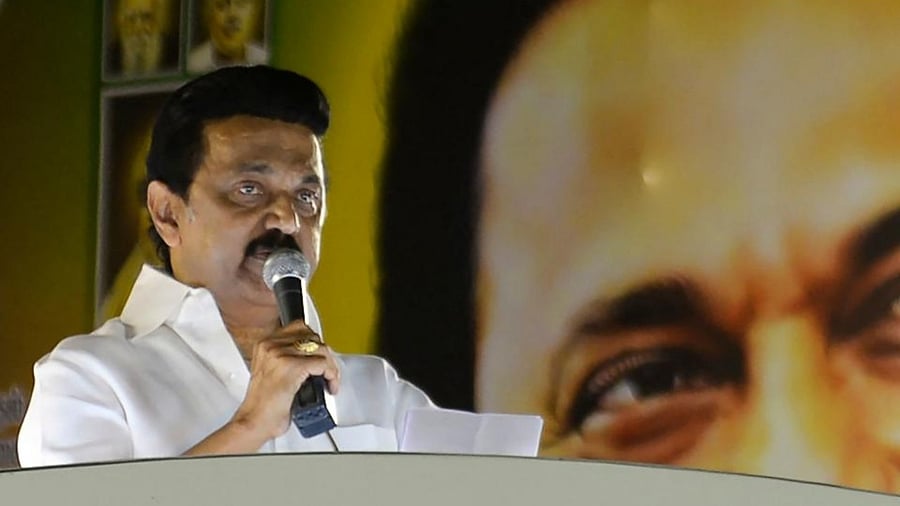 DMK chief M K Stalin. Credit: AFP Photo