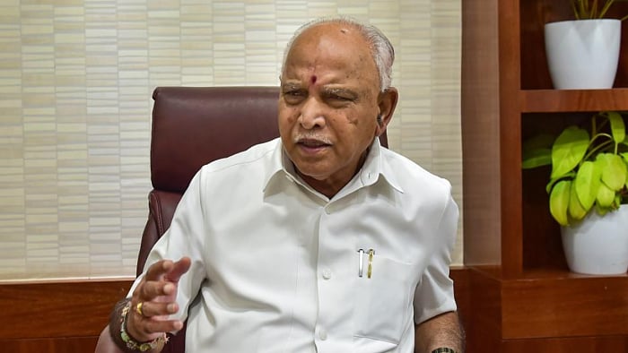 Karnataka CM B S Yediyurappa. Credit: PTI File Photo