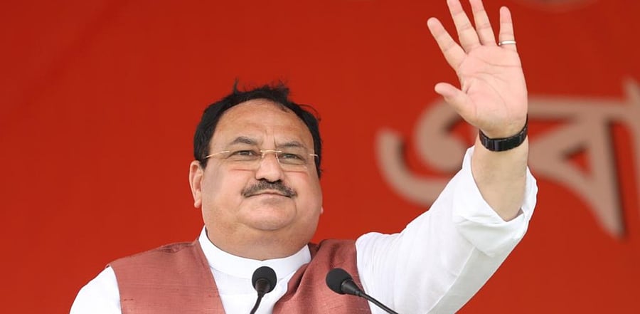 BJP national president J P Nadda. Credit: Twitter/@JPNadda