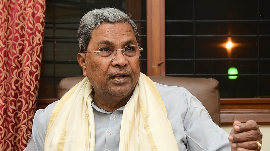 Karnataka Assembly Leader of Opposition Siddaramaiah. Credit: DH File Photo
