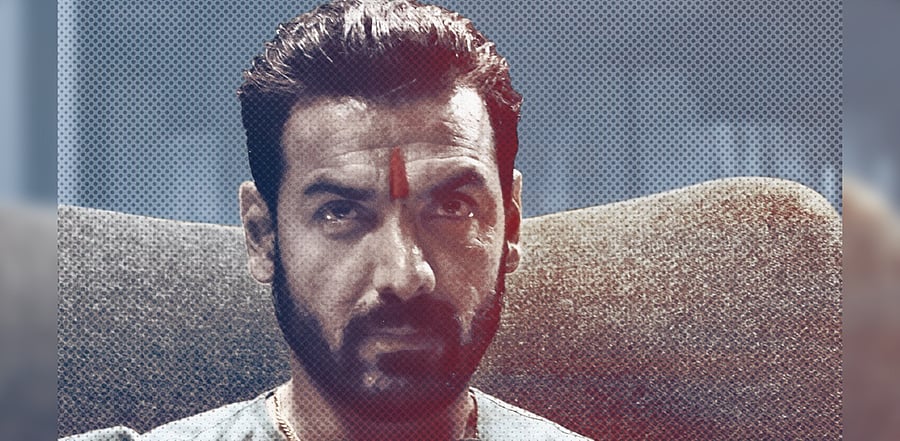Actor John Abraham in 'Mumbai Saga'. Credit: Twitter/@TheJohnAbraham