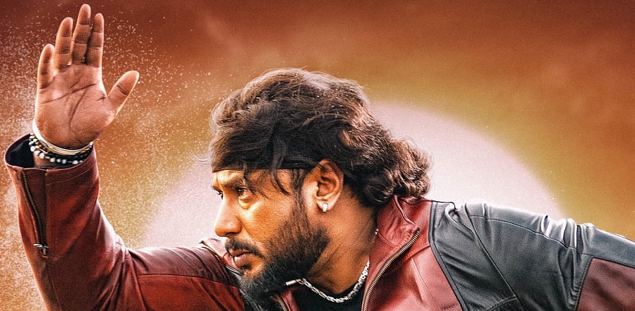 Darshan in 'Roberrt'. Credit: Twitter/@dasadarshan